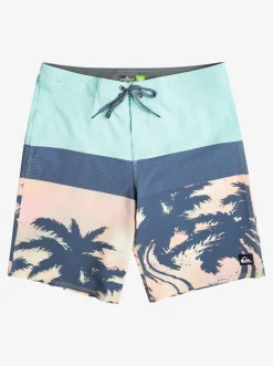 Quiksilver Boardshorts|Surfsilk Panel 20" Boardshorts Pastel Turquoise