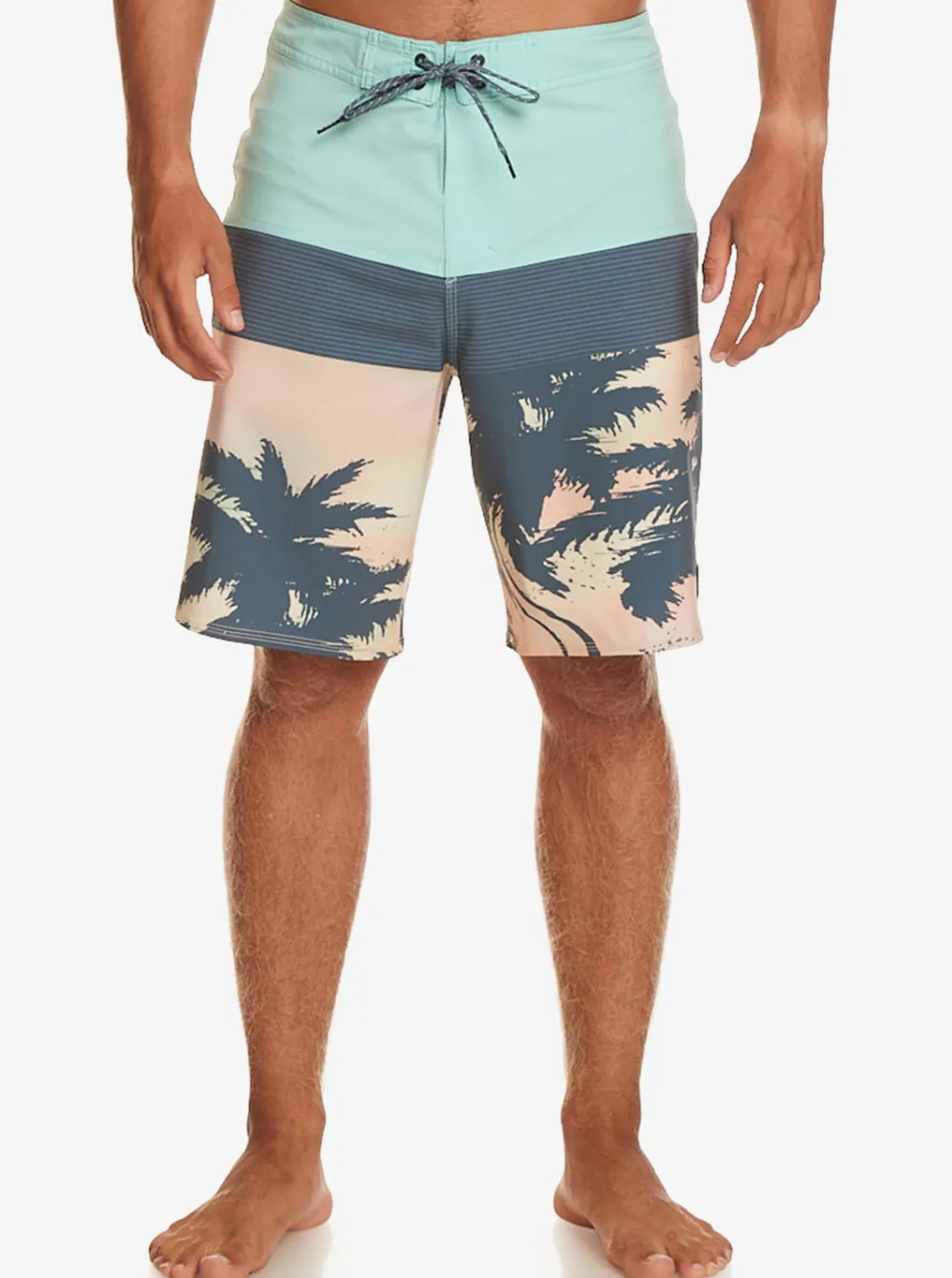 Quiksilver Boardshorts|Surfsilk Panel 20" Boardshorts Pastel Turquoise