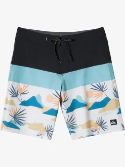 Quiksilver Boardshorts|Surfsilk Panel 20" Boardshorts Iron Gate