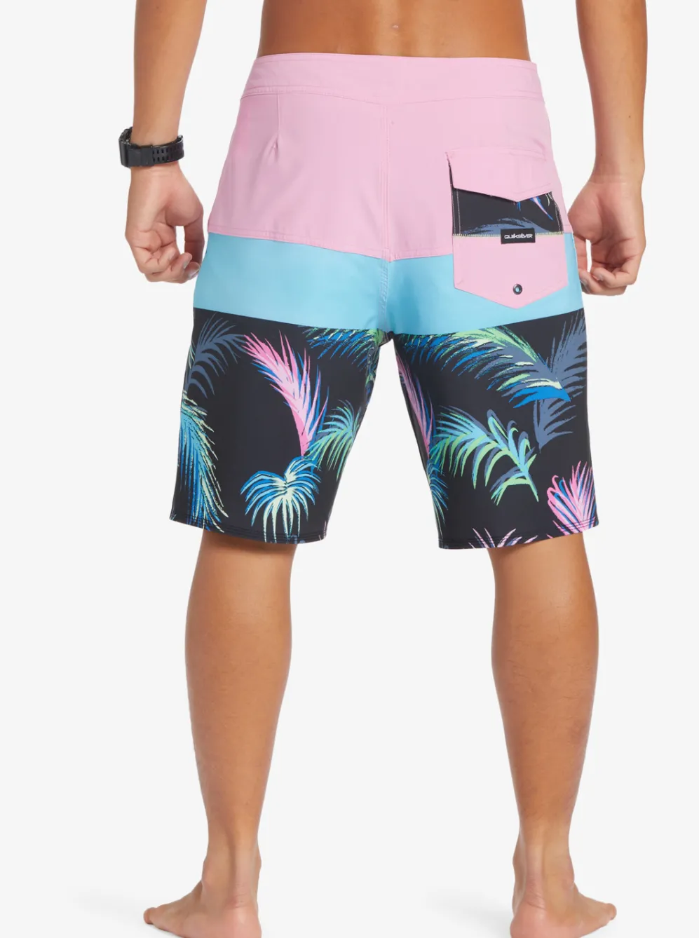 Quiksilver Boardshorts|Surfsilk Panel 20" Boardshorts Moonlite Mauve