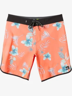 Quiksilver Boardshorts|Surfsilk Scallop 19" Boardshorts Fiery Coral