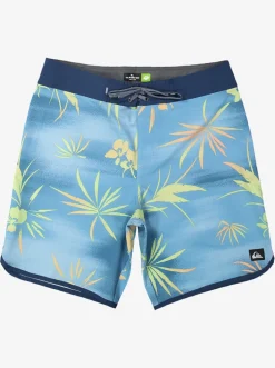 Quiksilver Boardshorts|Surfsilk Scallop 19" Boardshorts Azure Blue
