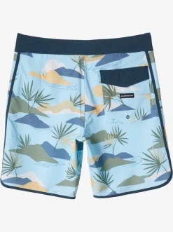 Quiksilver Boardshorts|Surfsilk Scallop 19" Boardshorts Sky Blue