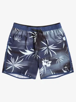Quiksilver Elastic Waist|Surfsilk Scallop Volley 17" Volleys Naval Accademy