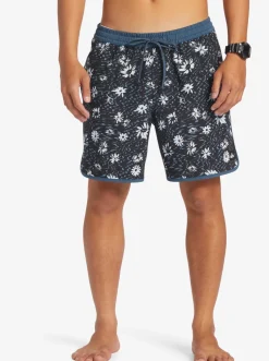 Quiksilver Elastic Waist|Surfsilk Scallop Volley 17