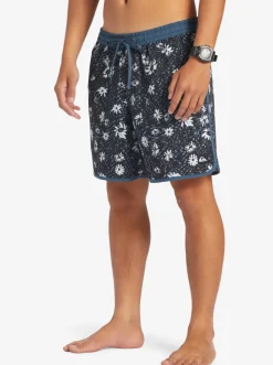Quiksilver Elastic Waist|Surfsilk Scallop Volley 17