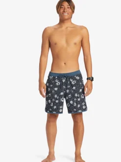 Quiksilver Elastic Waist|Surfsilk Scallop Volley 17