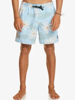 Quiksilver Elastic Waist|Surfsilk Scallop Volley 17