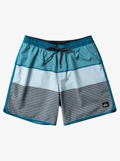 Quiksilver Elastic Waist|Surfsilk Tijuana 17" Volleys Maroccan Blue