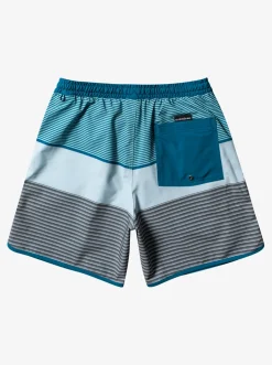 Quiksilver Elastic Waist|Surfsilk Tijuana 17" Volleys Maroccan Blue