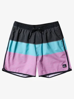Quiksilver Elastic Waist|Surfsilk Tijuana 17" Volleys Black