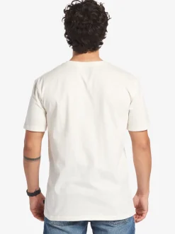 Quiksilver Tees|Swell Vision Stripe Pocket T-Shirt Gardenia