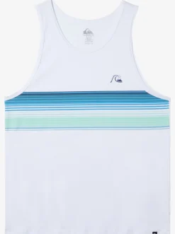 Quiksilver Tees|Swell Vision Tank Mj0 T-Shirt White