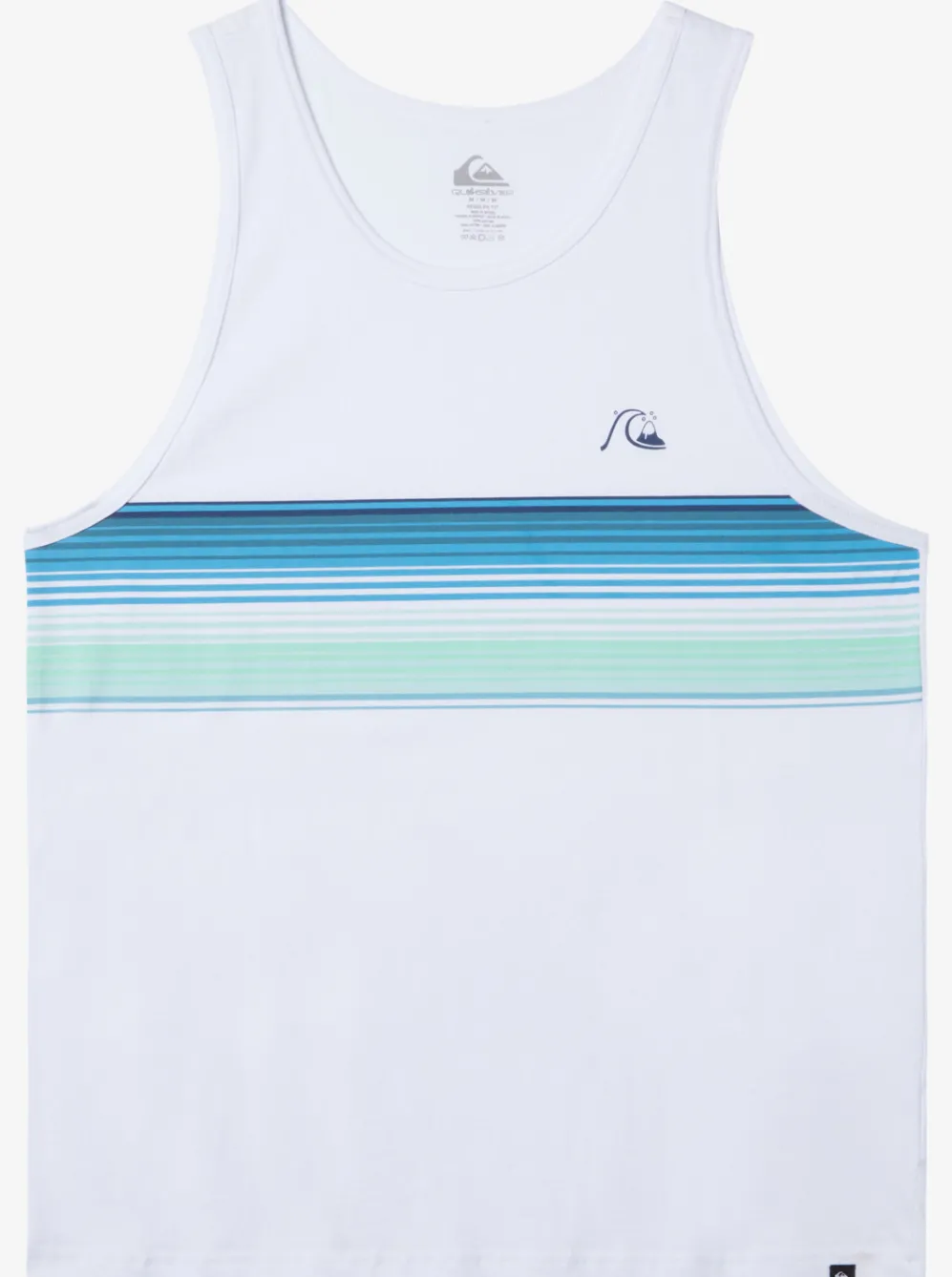 Quiksilver Tees|Swell Vision Tank Mj0 T-Shirt White