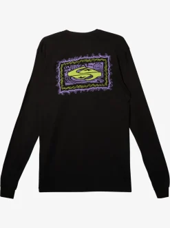 Quiksilver Tees|Taking Roots Long Sleeve T-Shirt Black