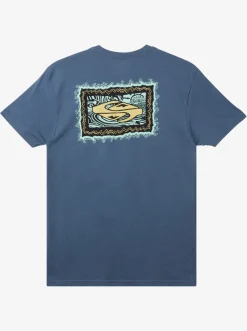 Quiksilver Tees|Taking Roots T-Shirt Bering Sea