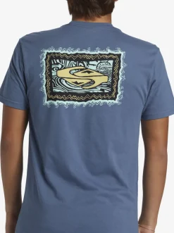 Quiksilver Tees|Taking Roots T-Shirt Bering Sea