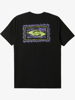 Quiksilver Tees|Taking Roots T-Shirt Black