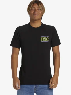 Quiksilver Tees|Taking Roots T-Shirt Black
