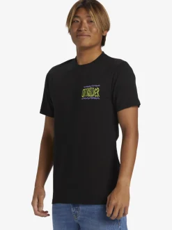 Quiksilver Tees|Taking Roots T-Shirt Black