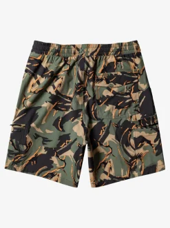 Quiksilver Boardshorts|Taxer Cargo 18" Amphibian Boardshorts Camo - Plage