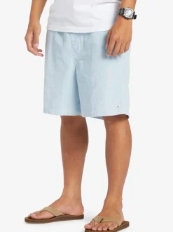 Quiksilver Shorts & Amphibians|Taxer Cord Shorts Celestial Blue