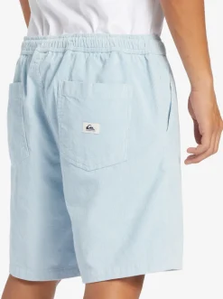 Quiksilver Shorts & Amphibians|Taxer Cord Shorts Celestial Blue