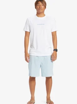 Quiksilver Shorts & Amphibians|Taxer Cord Shorts Celestial Blue