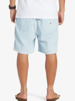 Quiksilver Shorts & Amphibians|Taxer Cord Shorts Celestial Blue