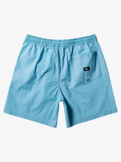 Quiksilver Shorts & Amphibians|Taxer Elastic Waist Shorts Cameo Blue