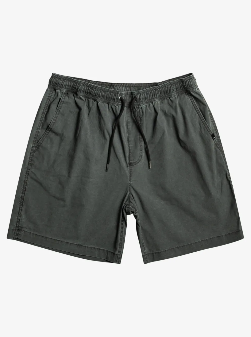 Quiksilver Shorts & Amphibians|Taxer Elastic Waist Shorts Black