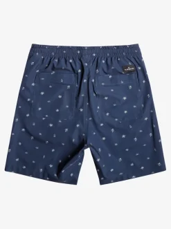 Quiksilver Boardshorts|Taxer Print 18" Amphibian Boardshorts Naval Accademy