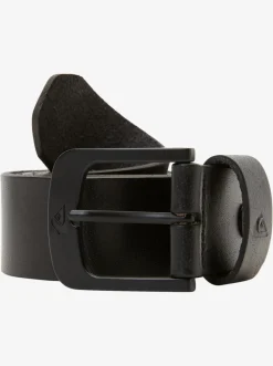 Quiksilver Belts|The Everydaily Leather Belt Black