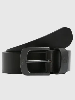 Quiksilver Belts|The Everydaily Leather Belt Chocolate