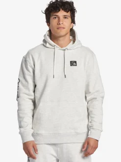 Quiksilver Sweatshirts & Hoodies|The Original Hoodie White Marble Heather