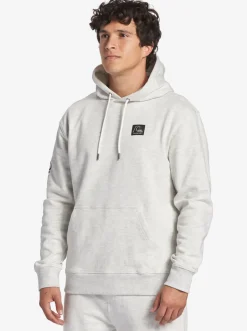 Quiksilver Sweatshirts & Hoodies|The Original Hoodie White Marble Heather