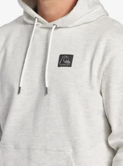 Quiksilver Sweatshirts & Hoodies|The Original Hoodie White Marble Heather