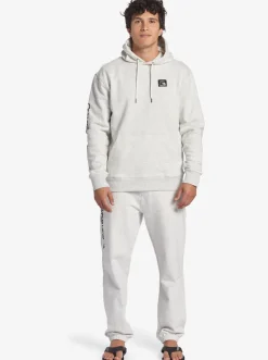Quiksilver Sweatshirts & Hoodies|The Original Hoodie White Marble Heather