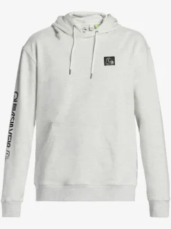 Quiksilver Sweatshirts & Hoodies|The Original Hoodie White Marble Heather