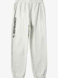 Quiksilver Pants|The Original Joggers White Marble Heather