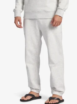 Quiksilver Pants|The Original Joggers White Marble Heather