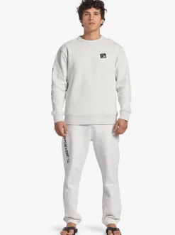 Quiksilver Pants|The Original Joggers White Marble Heather