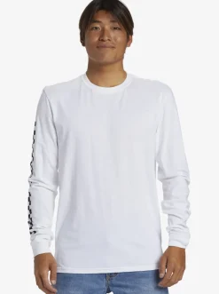Quiksilver Tees|The Original Long Sleeve T-Shirt White