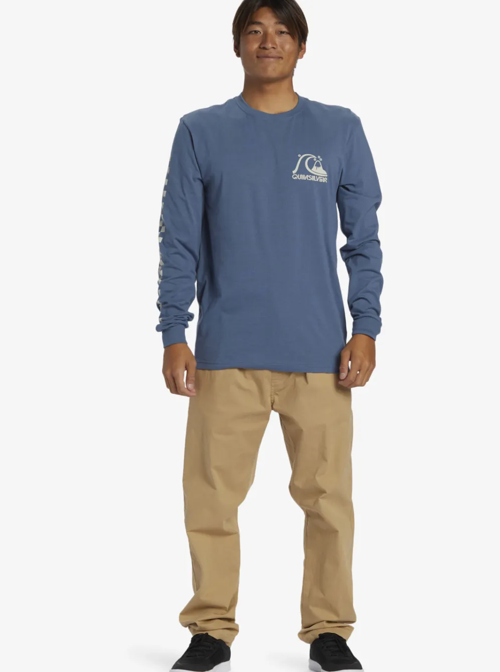 Quiksilver Tees|The Original Long Sleeve T-Shirt Bering Sea