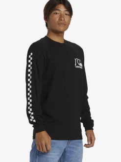 Quiksilver Tees|The Original Long Sleeve T-Shirt Black