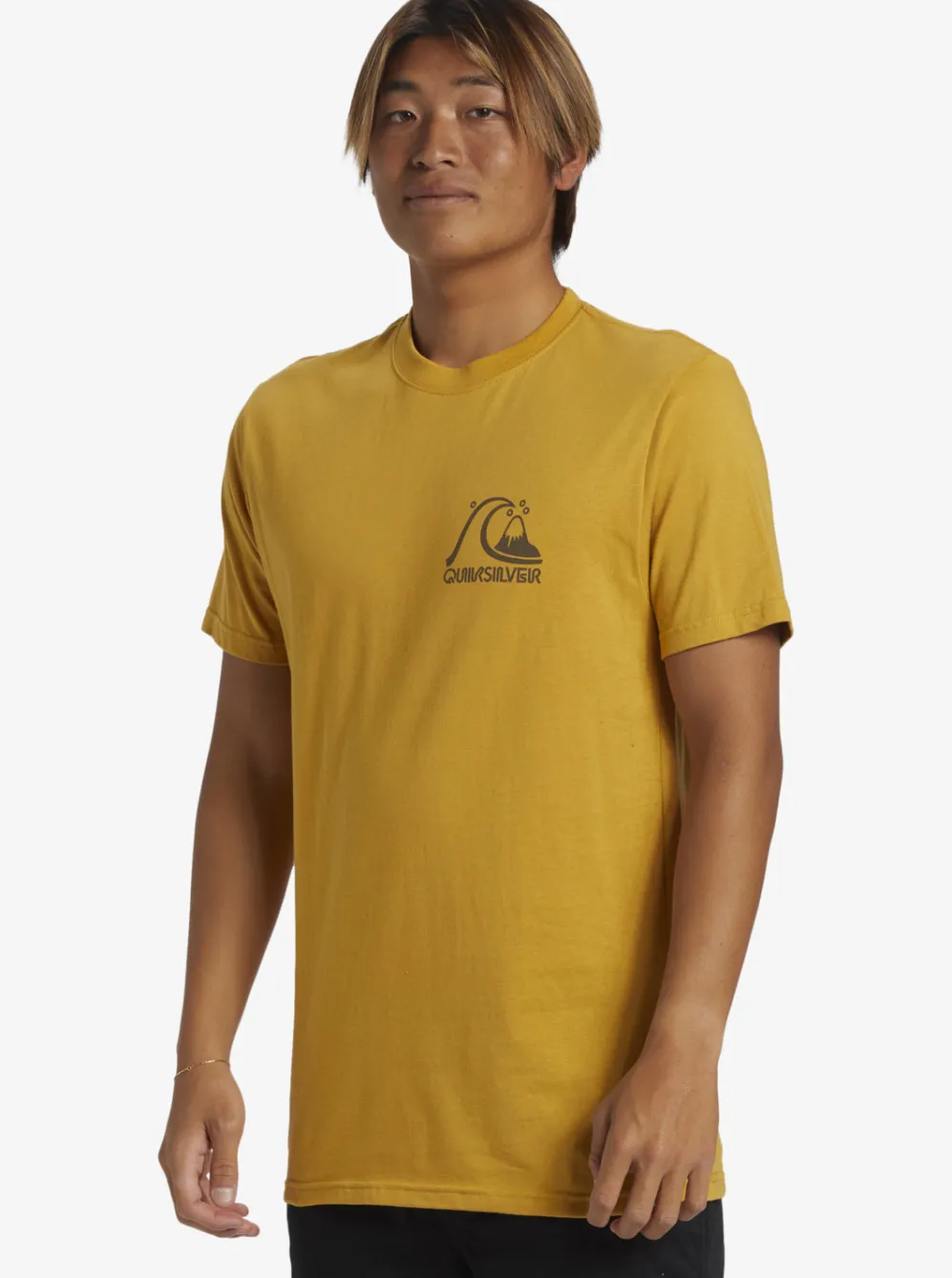 Quiksilver Tees|The Original T-Shirt Mustard