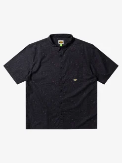 Quiksilver Shirts & Polos|The Saturn Short Sleeve Shirt Tarmac Tribal Floral