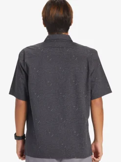 Quiksilver Shirts & Polos|The Saturn Short Sleeve Shirt Tarmac Tribal Floral