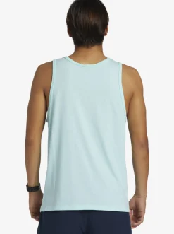 Quiksilver Tees|Tijuana Stripe Tank Top Beach Glass Heather