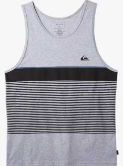 Quiksilver Tees|Tijuana Stripe Tank Top Athletic Heather